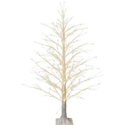 Cheap Kurt Adler 5' H Slender Yellow Artificial Christmas Tree With 560 Led Lights