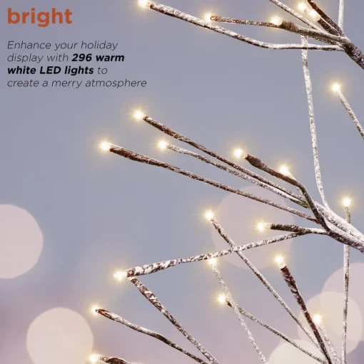 Flash Sale The Holiday Aisle 5.9' Lighted Artificial Cedar Christmas Tree