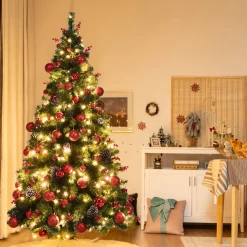 Cheap The Holiday Aisle 6' Lighted Artificial Christmas Tree