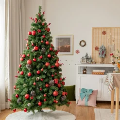 Cheap The Holiday Aisle 6' Lighted Artificial Christmas Tree