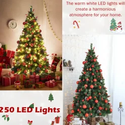 Cheap The Holiday Aisle 6' Lighted Artificial Christmas Tree