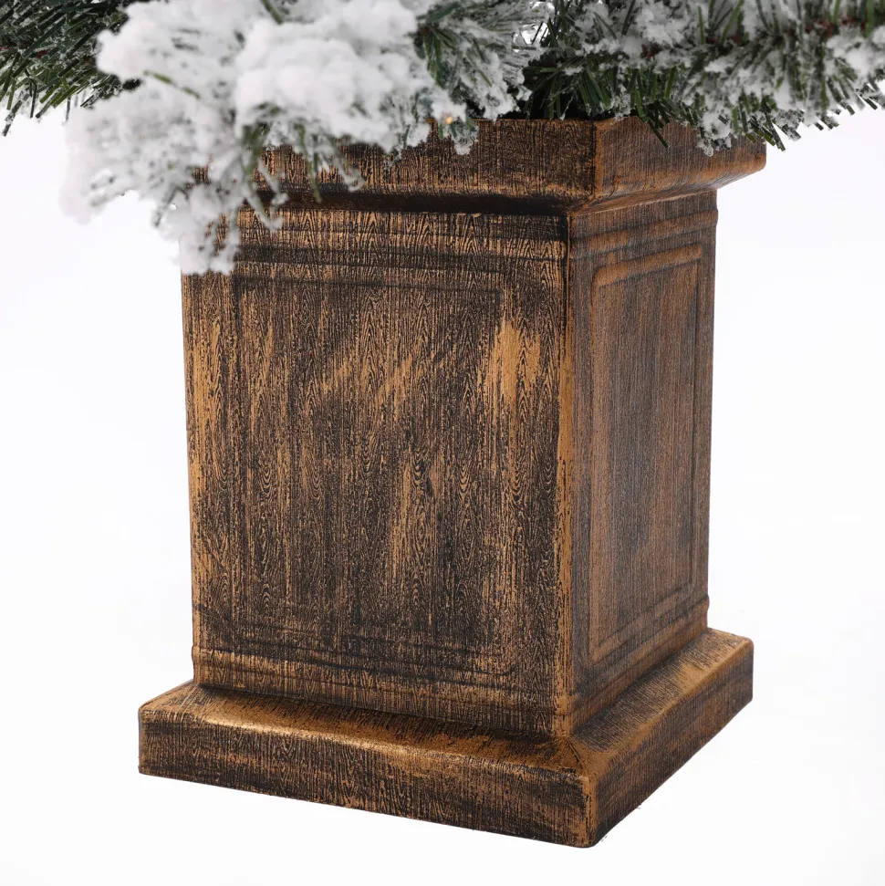 Best The Holiday Aisle 4' Lighted Artificial Fir Christmas Tree