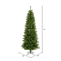 Hot The Holiday Aisle 66'' Lighted Artificial Pine Christmas Tree - Stand Included