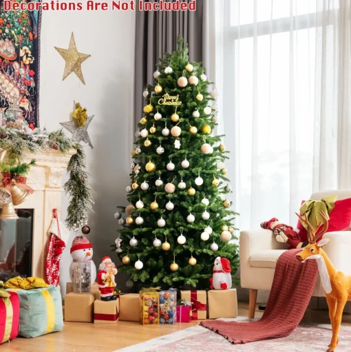 Sale The Holiday Aisle 6' Lighted Artificial Pine Christmas Tree - Stand Included