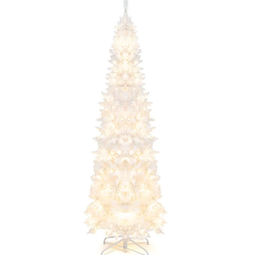 Hot The Holiday Aisle 7' Lighted Artificial Spruce Christmas Tree