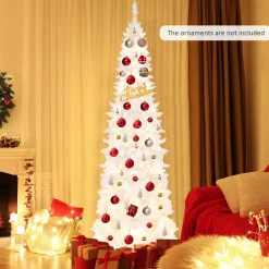 Hot The Holiday Aisle 7' Lighted Artificial Spruce Christmas Tree