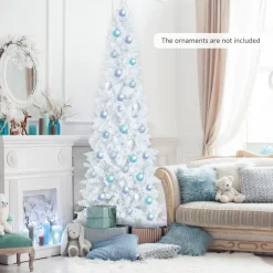 Hot The Holiday Aisle 7' Lighted Artificial Spruce Christmas Tree