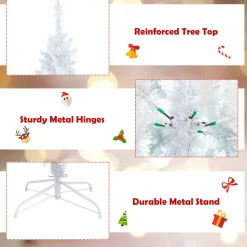 Hot The Holiday Aisle 7' Lighted Artificial Spruce Christmas Tree