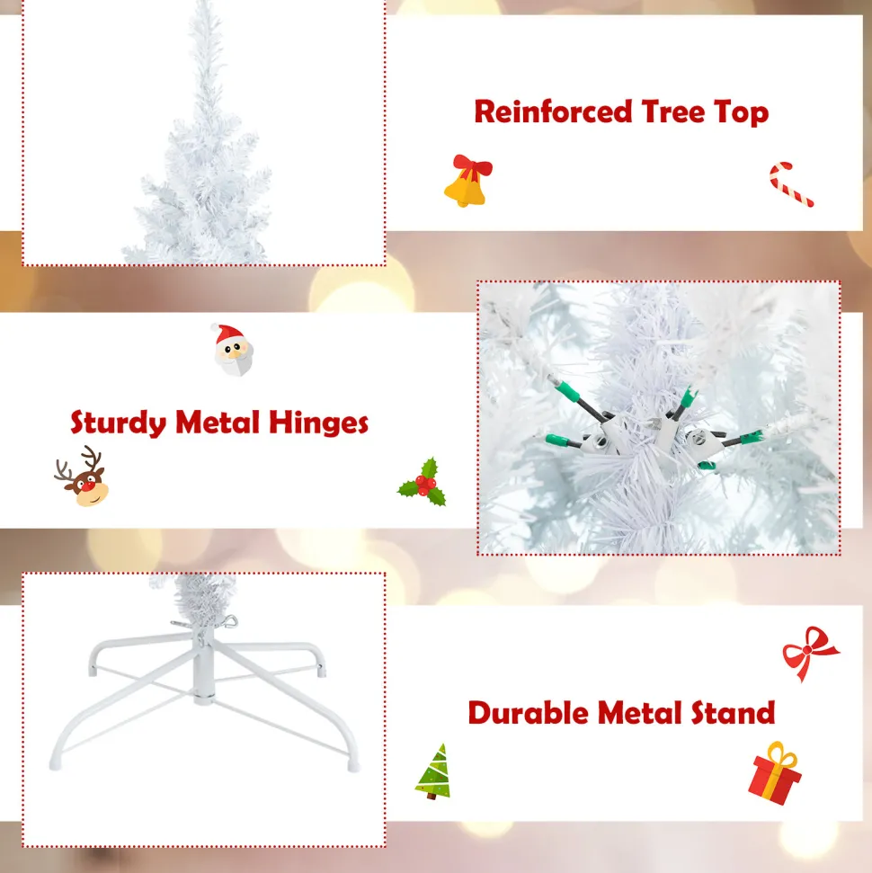 Hot The Holiday Aisle 7' Lighted Artificial Spruce Christmas Tree