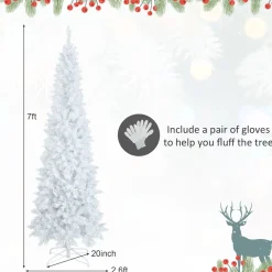 Hot The Holiday Aisle 7' Lighted Artificial Spruce Christmas Tree