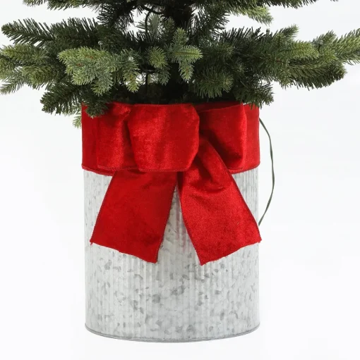 Sale The Holiday Aisle 3'6" Slender Green Fir Christmas Tree With 100 Led Lights