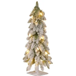 Sale Sand & Stable 24" White Christmas Tree With 50 Clear Lights