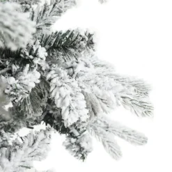 Best The Holiday Aisle 5.21' White Fir Artificial Christmas Tree With 120 Clear/White Lights