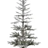 New Sand & Stable 5' White Fir Artificial Christmas Tree With 150 White Lights