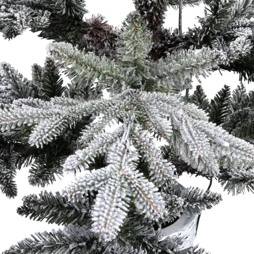New Sand & Stable 5' White Fir Artificial Christmas Tree With 150 White Lights