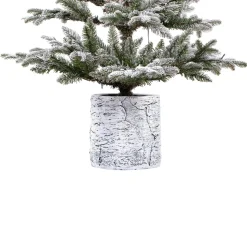 New Sand & Stable 5' White Fir Artificial Christmas Tree With 150 White Lights