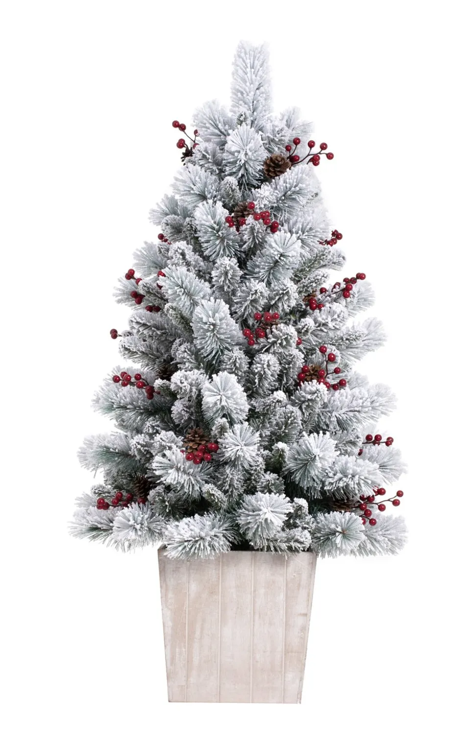 Hot The Holiday Aisle 4' White Fir Artificial Christmas Tree With 100 White Lights