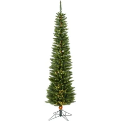 Clearance The Holiday Aisle 8.5' White Pine Artificial Christmas Tree With 400 Led White Lights With Stand