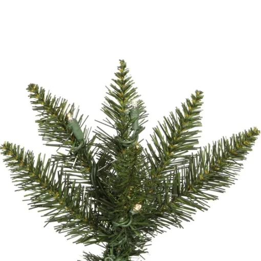Clearance The Holiday Aisle 8.5' White Pine Artificial Christmas Tree With 400 Led White Lights With Stand