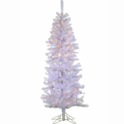 Online Mercer41 Boise 6.5' White Pine Artificial Christmas Tree With 200 Clear Lights