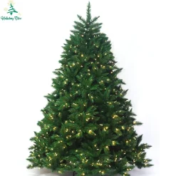 Sale The Holiday Aisle Brunswick Lighted Artificial Spruce Christmas Tree - Stand Included
