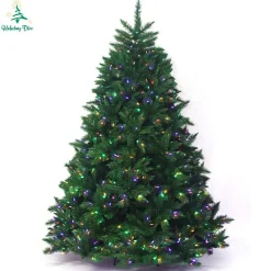 Sale The Holiday Aisle Brunswick Lighted Artificial Spruce Christmas Tree - Stand Included