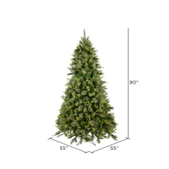 Shop The Holiday Aisle Cashmere Pine Artificial Christmas Tree Potted