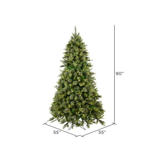Shop The Holiday Aisle Cashmere Pine Artificial Christmas Tree Potted