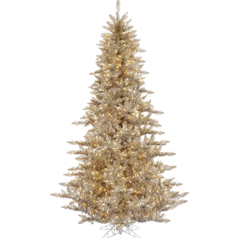 Discount The Holiday Aisle Champagne Fir Artificial Christmas Tree