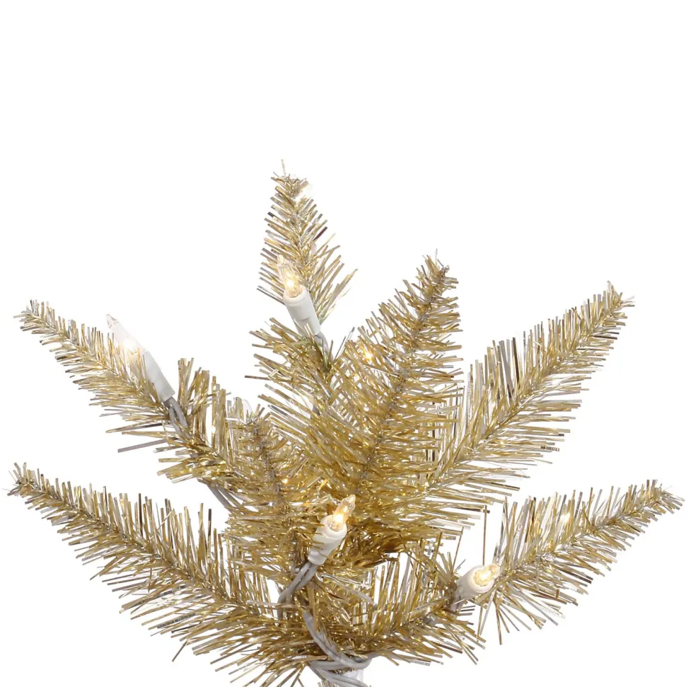 Discount The Holiday Aisle Champagne Fir Artificial Christmas Tree