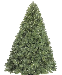 Clearance Queens of Christmas Classic Sequoia 14' Green Pine Artificial Christmas Tree With 3500 White Lights