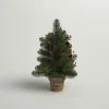 Discount Three Posts Crestwood 2' H Green Artificial Spruce Christmas Tree With 35 Multi-Color Lights