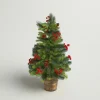 Online Three Posts Crestwood 2' H Green Artificial Spruce Christmas Tree With 35 Lights