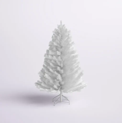 Store Hashtag Home Dunhill 4.4' White Fir Artificial Christmas Tree With 450 Lights
