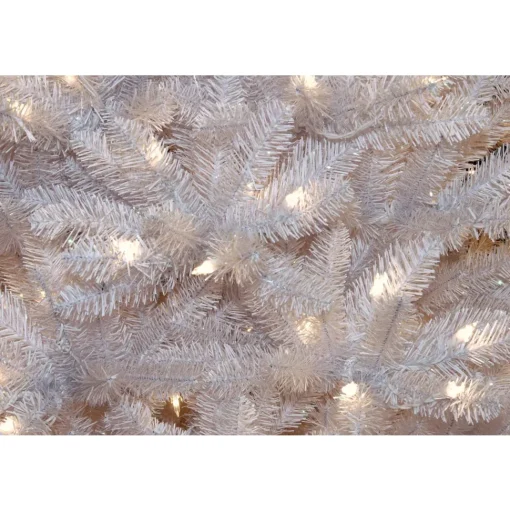 Store Hashtag Home Dunhill 4.4' White Fir Artificial Christmas Tree With 450 Lights