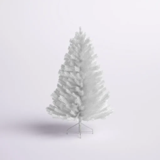Store Hashtag Home Dunhill 4.4' White Fir Artificial Christmas Tree With 450 Lights