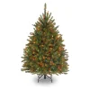 Cheap Three Posts Dunhill Fir Green Fir Christmas Tree With Lights