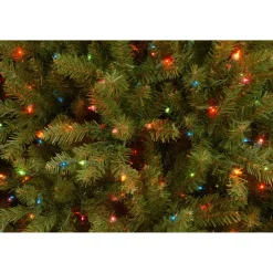 Cheap Three Posts Dunhill Fir Green Fir Christmas Tree With Lights