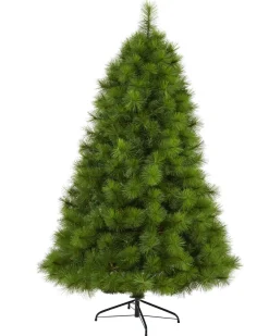 Discount The Holiday Aisle Easy Set-Up Lighted Artificial Scotch Pine Christmas Tree - Stand Included