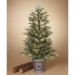 Fashion The Holiday Aisle Electric 4' Green Pine Artificial Christmas Tree With 100 Clear/White Lights
