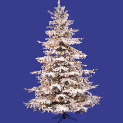 Sale Greyleigh Flocked Sierra Fir Artificial Christmas Tree