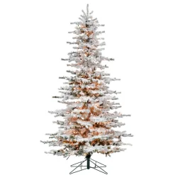 Sale Greyleigh Flocked Sierra Fir Artificial Christmas Tree