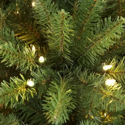 New Andover Mills Fraser Pencil Green Fir Christmas Tree With Clear/White Lights