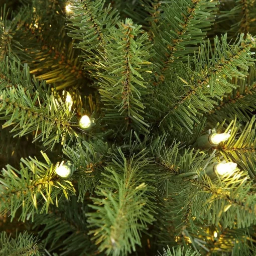 New Andover Mills Fraser Pencil Green Fir Christmas Tree With Clear/White Lights