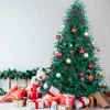 Cheap The Holiday Aisle 6Ft Artificial Green Christmas Tree With Pine Cone Red Fruit And Led String Lights