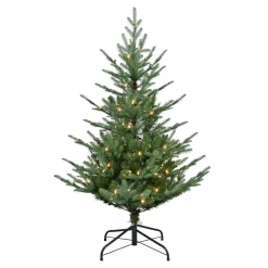 Store The Holiday Aisle Gosselke 4' 6" H Green Realistic Artificial Spruce Christmas Tree With 150 Lights