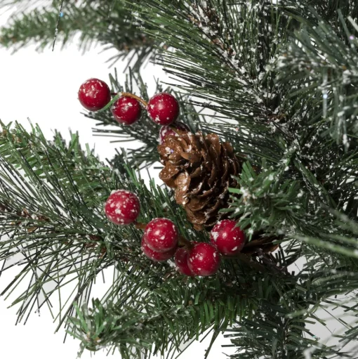 Clearance The Holiday Aisle Green Artificial Christmas Tree With 100 Clear/White Lights