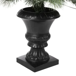 Clearance The Holiday Aisle Green Artificial Christmas Tree With 100 Clear/White Lights