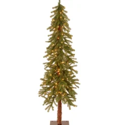 Fashion Steelside Green Artificial Christmas Tree With 150 Clear/White Lights