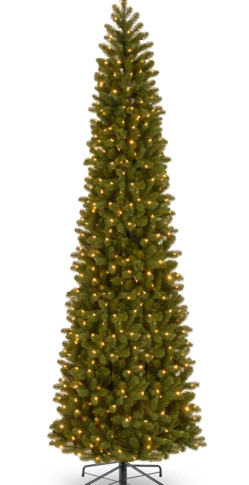 Sale Mercury Row Green Fir Artificial Christmas Tree With Color + Clear Lights